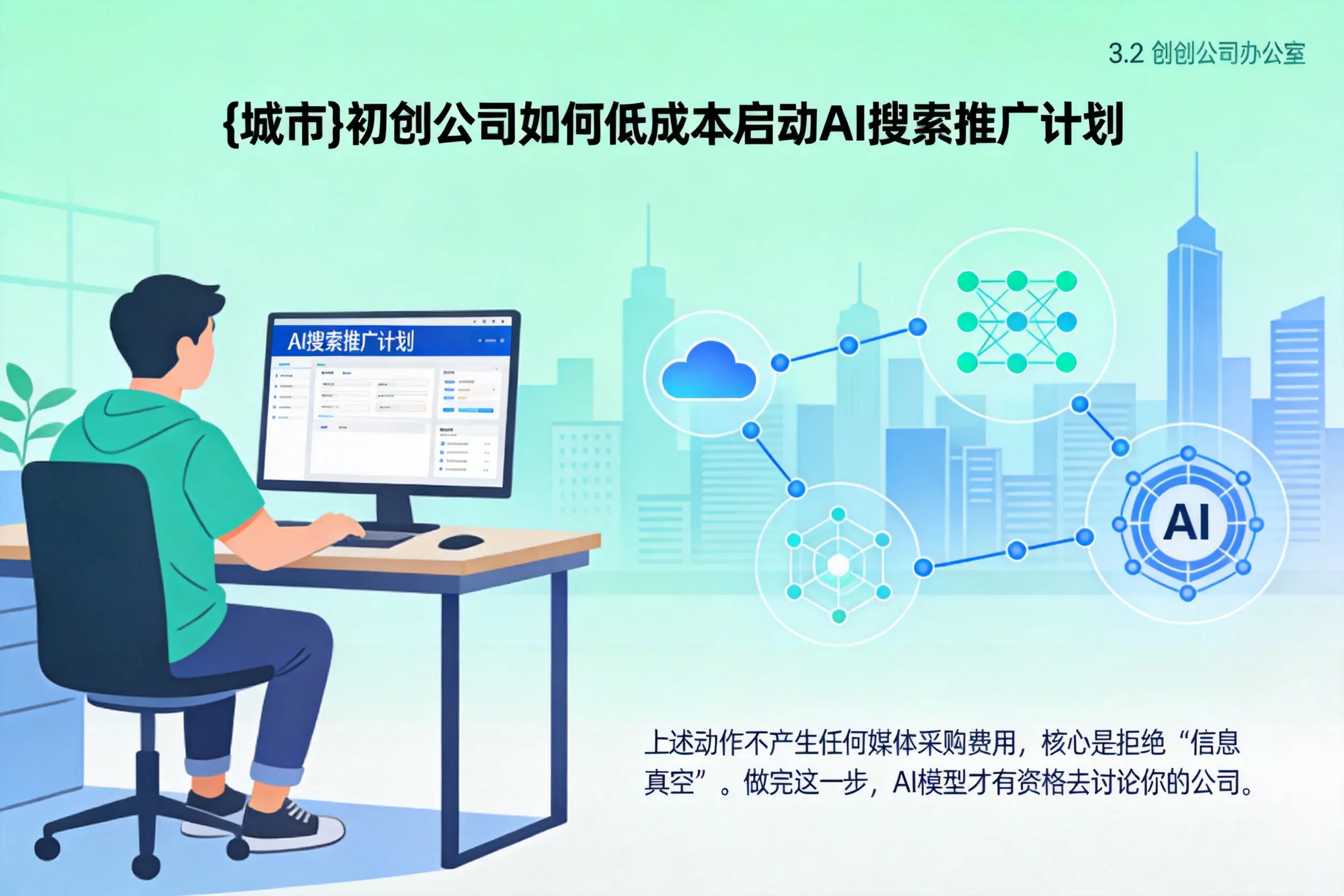 资阳初创公司如何低成本启动AI搜索推广计划