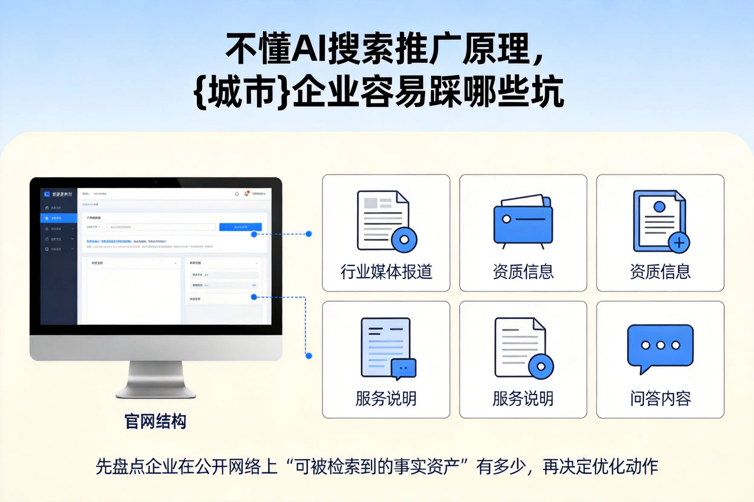 不懂AI搜索推广原理,资阳企业容易踩哪些坑