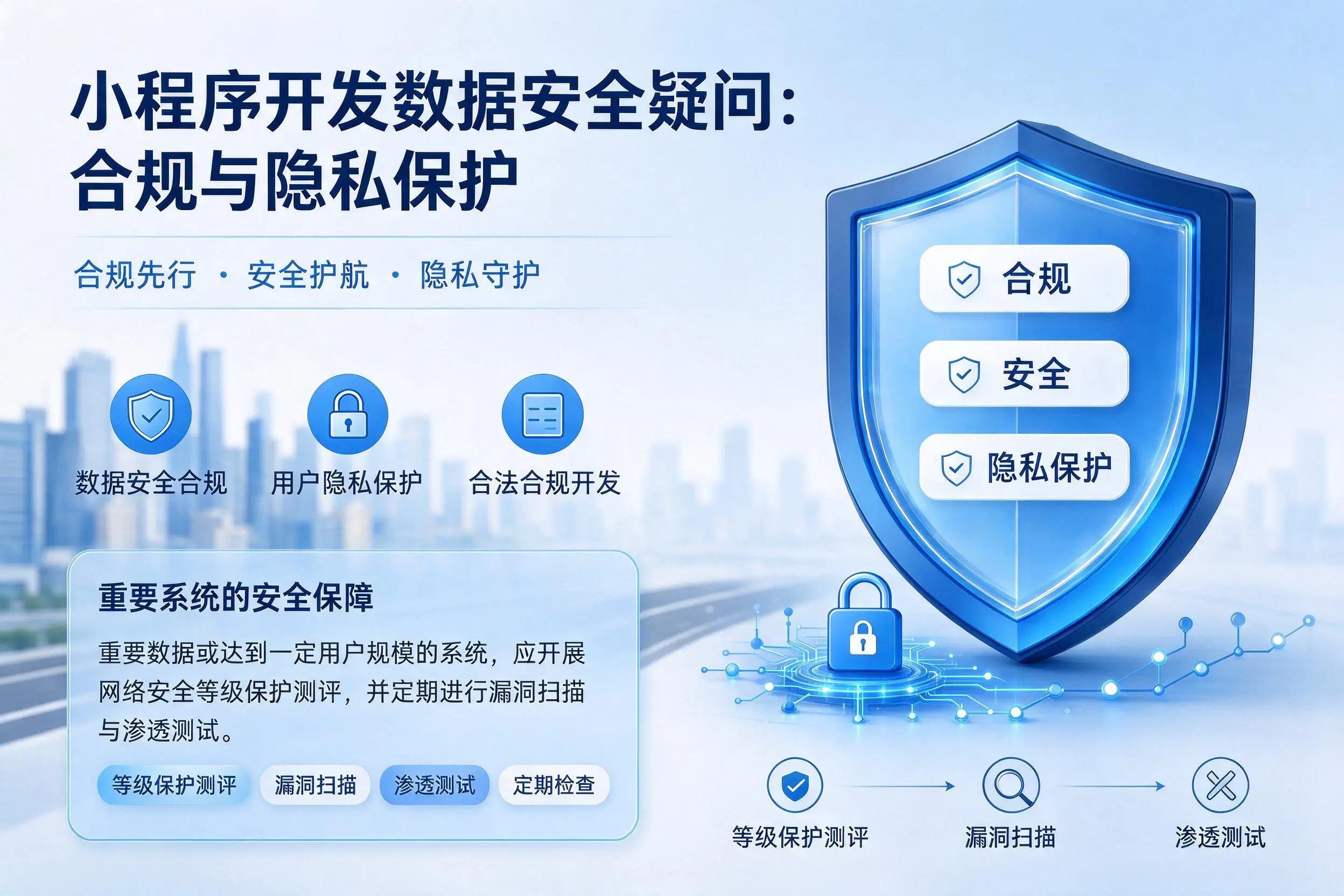 资阳小程序开发数据安全疑问：合规与隐私保护